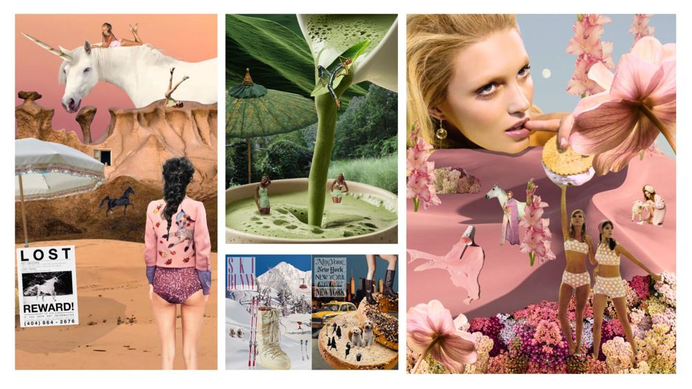 Collage work